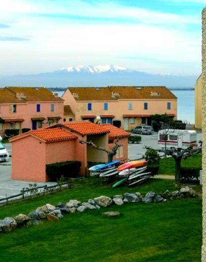 Appartement Tout Confort A Cap Coudalere Avec Vue Magnifique Sur Le Canigou Au Bord Du Lac - Check In Automatise - Parking Gratuit - Aire De Jeux D'Enfants - 乐巴凯尔斯 外观 照片